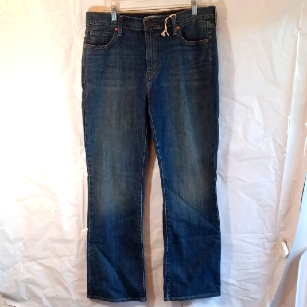 Size 14M Levi's Dark Blue Boot Cut Jeans